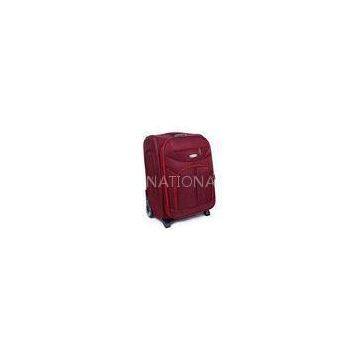 Build in telescopic aluminum trolley EVA travel case womens luggage sets with 160D lining