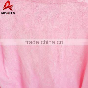 Kids Bathrobe Pink Flannel Fleece Soft Bath Robe Baby photo-4