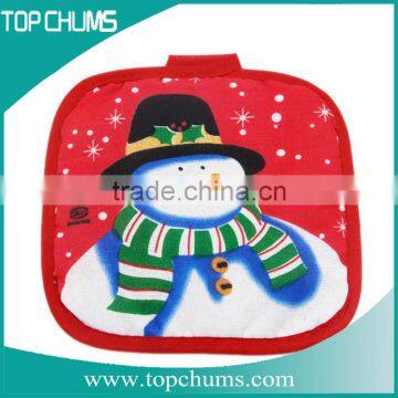 Wholesale SNOWMAN cotton heat resistant gloves,copper pot holder,heat resistant gloves for bbq