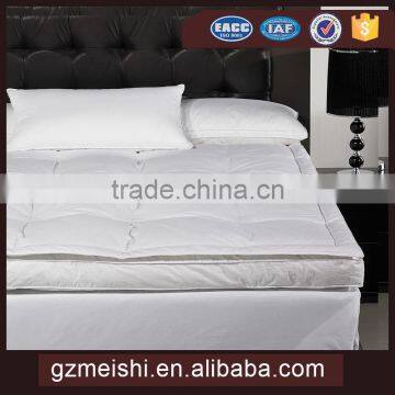 White Goose Down and Feather Filling Mattress Topper Mattress Pad photo-6