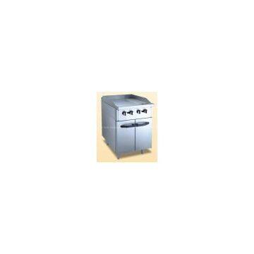 gas griddle with cabinet