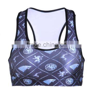 sexy women cycling sportswear crossed straps sports bra S131-34