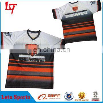 custom bear jersey Men T-Shirts sublimation man's shirts