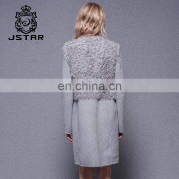 Unique Design Service Double Face Cashmere Wool long Coat