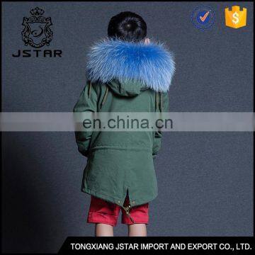 China Supplier Cheap Short Faux Fur Parka Jacket Top Quality Boys Fur Coat photo-3