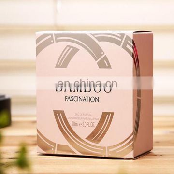 Fashional Printing Cosmetic Lamination Paper Box With Sliver/Golden Hot Stamping