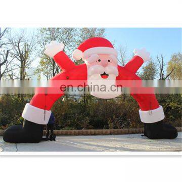 Christmas Decoration Archway Xmas Holiday Supplies Santa Claus Inflatable Christmas Arch