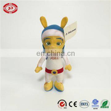 Girl and Boy Cute Nylon Fabric Stuffed Cotton Alian Toy Baby Doll photo-5