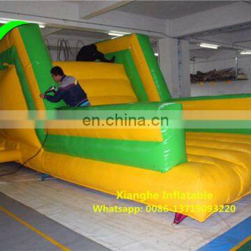 2016 Commercial inflatable rock climbing wall with slide