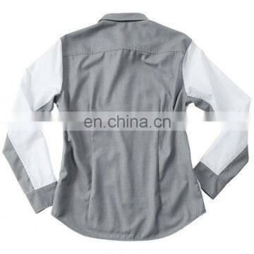 T-MSS547 China Clothing Factory Two Tone Latest Shirts for Men Pictures photo-6
