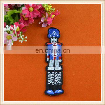 new arrival embroidery motif guard patch sew on patch custom for garment