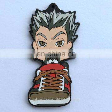 custom rubber logo PVC patch