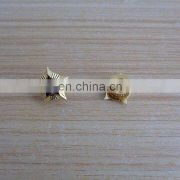 3D Star Shape Metal Lapel Pin With Screw And Plus