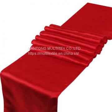 Wholesale Satin Table Runner for Wedding and Dining Room Decorate