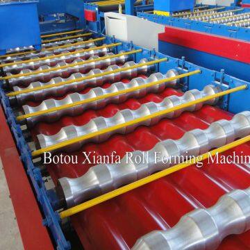 Машина для формовки цветных стальных черепиц photo-4