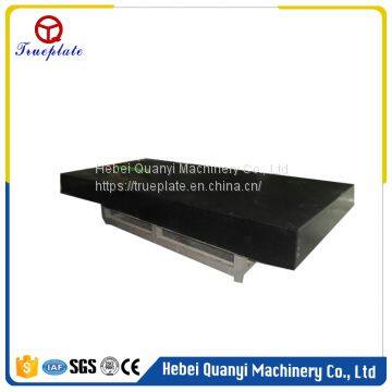 Black granite surface plate inspection table