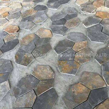 Hot Slate Wall Cladding,Ledge Stone.Z Stone,Panel, Slate Paving,slate Floor Covering photo-4