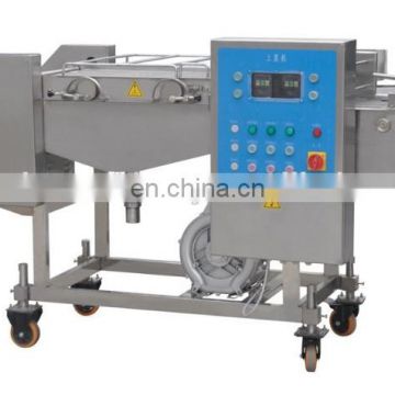 Tempura batter coating machine for burger ,chicken nuggets