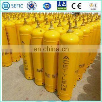 DOT-3AA Certificate 40L 150Bar Oxygen Gas Acetylene Gas Cylinder Price photo-3