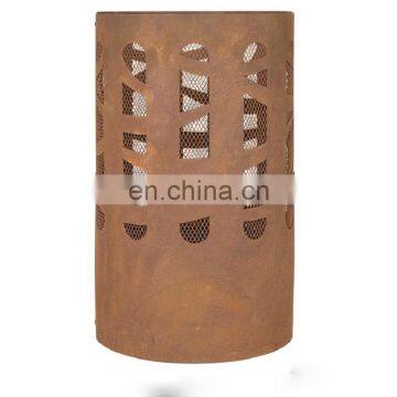 Customized Round Fire Pit Corten Steel Basket/Barrel photo-2