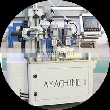 Excellent knurling machine and strip insertion for aluminum window and door