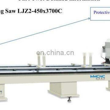 Double Head Cutting Saw for Aluminum and Upvc Profile/window Machine photo-3