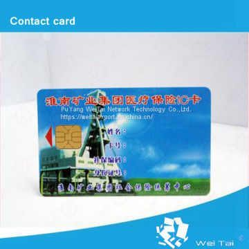 contact ic card with 4442/5542 chips used for hotel door card