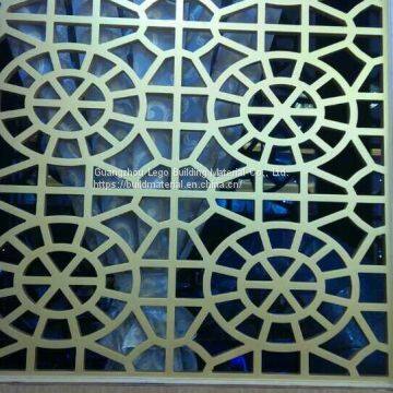 Custom Outdoor Advertising Fireproof Carved Aluminum Veneer