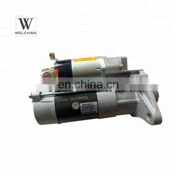 Excavator ZX200-3 ZX240-3 Engine 4HK1 Starter Motor 0-24000-0178 8-98070321-1