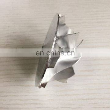 CT26 42.90/58.00mm 10+0 Blades High Performance Turbo Aluminum 2618/milling/billet Compressor Wheel