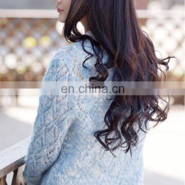 Wholesale Mohair and Wool and Acrylic Blended Fluffy Lace Weight Hand Knitting Yarn Ball for Scarf photo-6