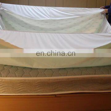 Luxury Waterproof Bamboo Jacquard Mattress Protector For Hotel