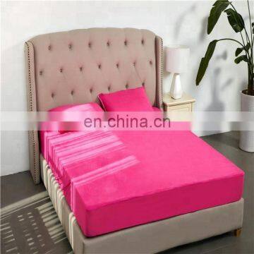 Стильный матрасный защитный чехол из водонепроницаемого хлопкового терри серого цвета для гостиниц photo-4