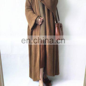 Hot Selling Knitted Long Cardigan Sweater for Women photo-4