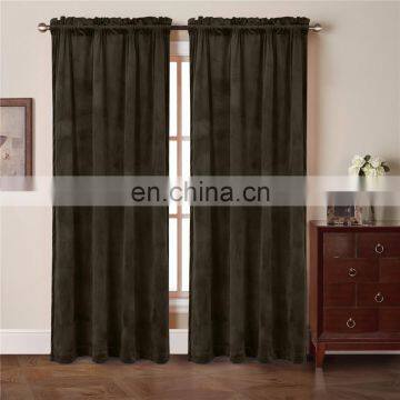 Hot Sale & High Quality Velvet Window Curtain With Great Price photo-3