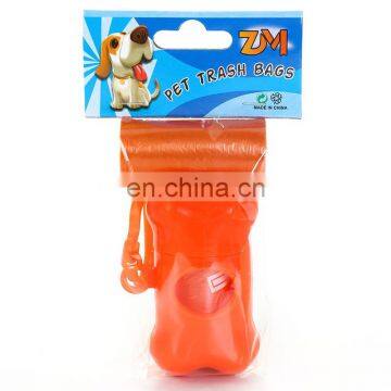 Bone Shape Dispenser Portable Pet Dog Waste Bag With Dispenser Dog Poop Bag photo-2