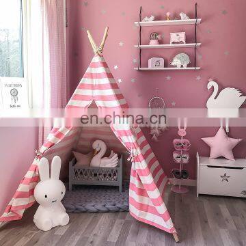 Stripe Pattern Kids Teepee Tent Children Play Tent Indian Kids Teepee Tent photo-3