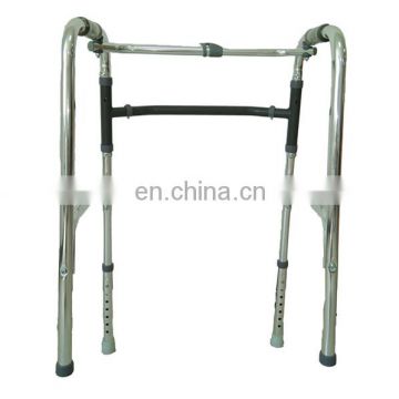 Medical Aluminum Foldable Walking Aid Rollator Elderly Disable Walking Walker