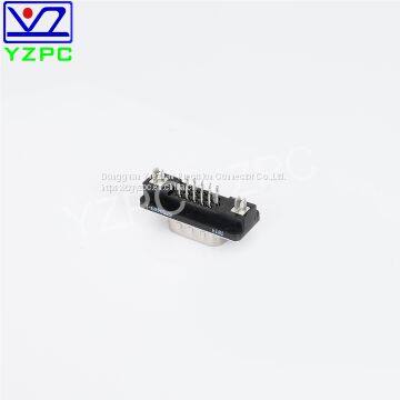 D Sub HDS 15Female Straight Board Connector Three Rows With Brass Nut photo-3