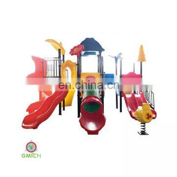 Hot Selling Outdoor Children Playground Kids Playground Outdoor Plastic Tube Slide for Sale JMQ-7201 photo-2