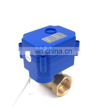 TF CWX 2-Way 1/2" 1'' Motorized Stainless Steel Valve For IC Card Meters/Water treatment