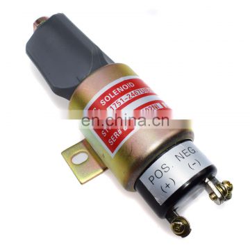 Stop Shutoff Solenoid 24 Volt For Cummins 1700-2536,1751-24E7U1B1S5A