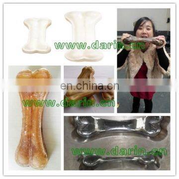 Rawhide Dog Bones and Dried Fish Skin Dog Chews Pressing Machine photo-5