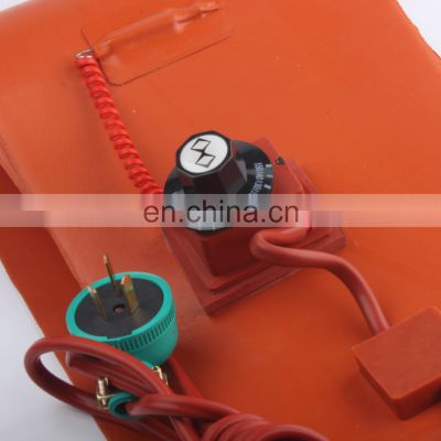 silicon rubber heater orange heating pad band heater