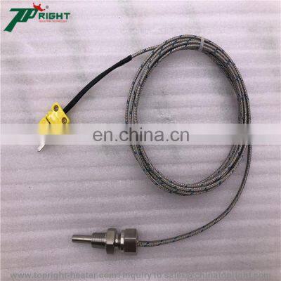 Screw Thread Lead High Quality Products Thermocouple Element in J Type Temperature Sensor photo-3