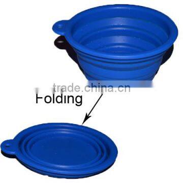 Food Storage Containers Collapsible Pet Bowl Silicone Bowl Foldable Bowl Dog Pet Bowl photo-6