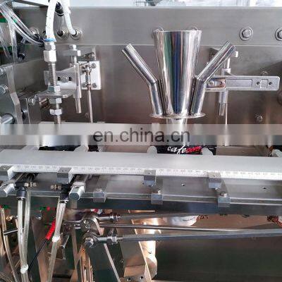 KV Automatic Pillow Type Premade Bag Doypack Cocoa Milk Powder Washing Powder Spice Packing Machine photo-4