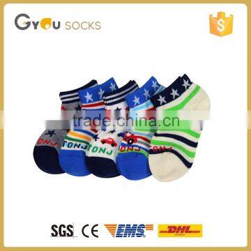 100% Black Cotton Funny sock for children Cheap Wholesale winter socks