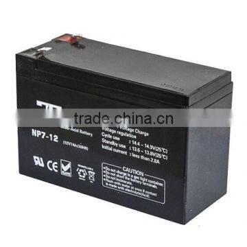 manufacturer ups battery 12v 7Ah Lead Acid Battery 12v 7.5ah battery