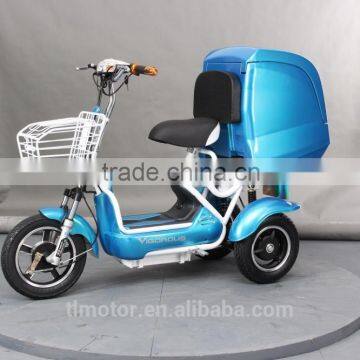 Newly Design 500W 60V 3 Wheel Electric Cargo Tricycle T601S photo-2